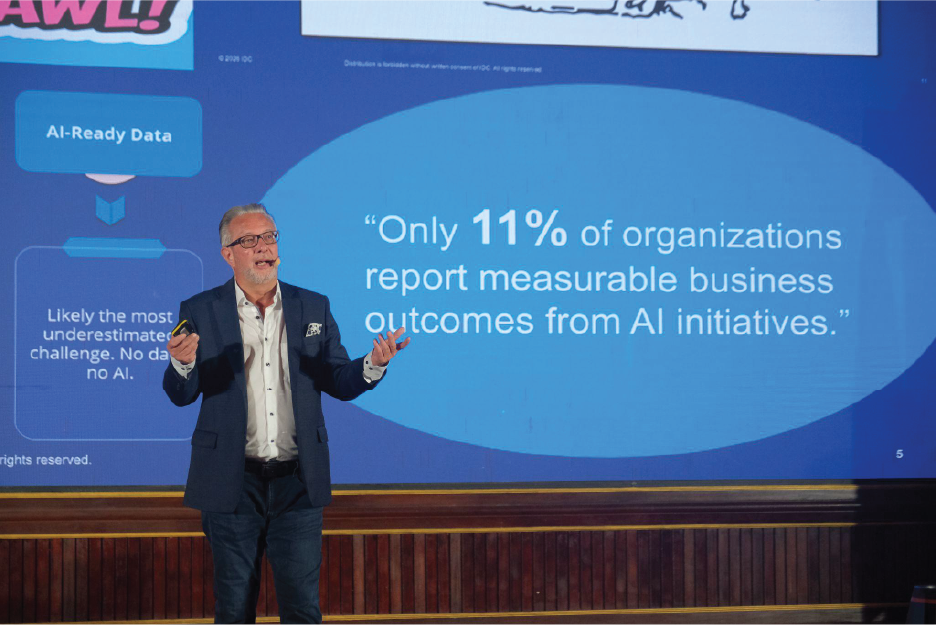 Thomas Meyer presenting