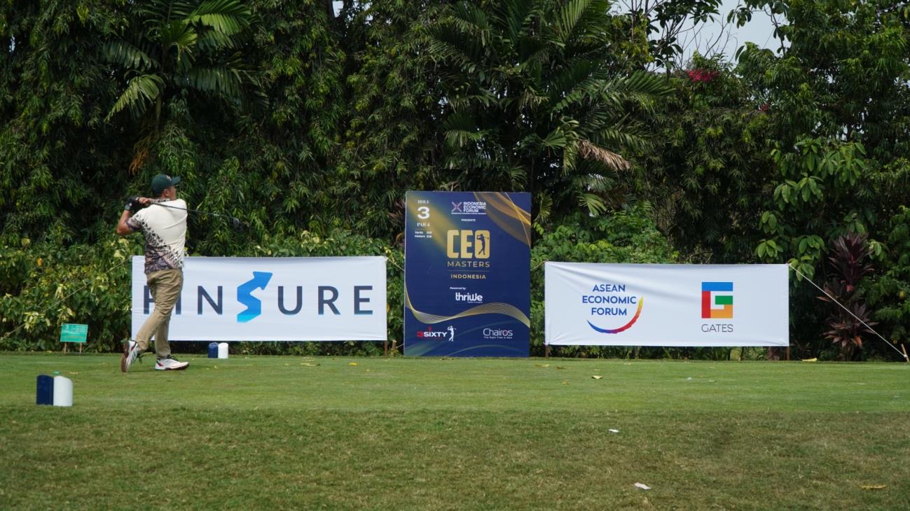 Golf activity and event branding at CEO Masters Indonesia 2026